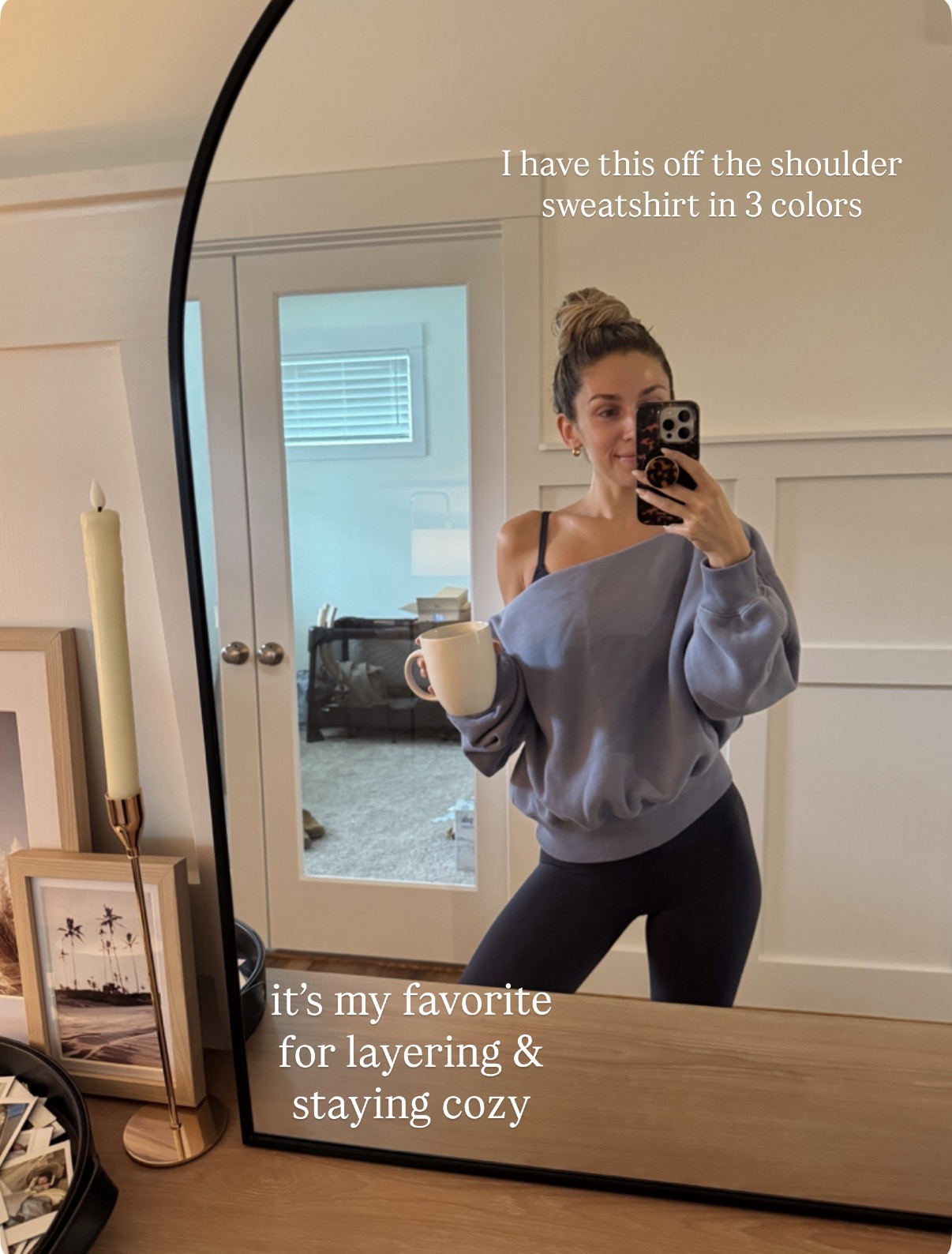 Favorite off the shoulder sweatshirt — size small 

#LTKootd #LTKgrwm #LTKmomlife