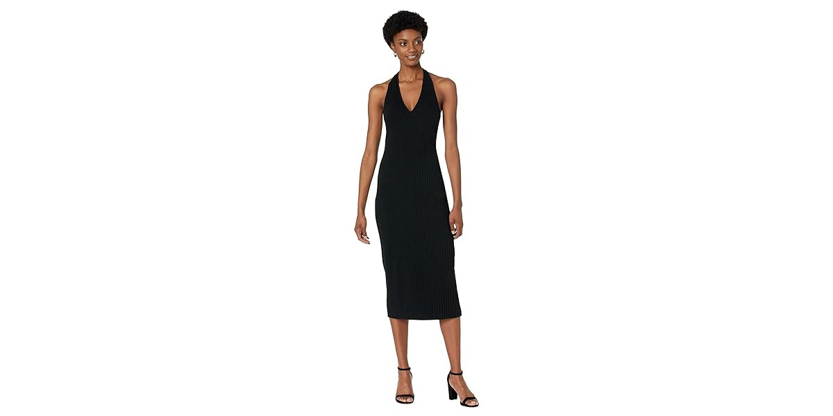 Vince Ribbed Halter Dress | The Style Room, powered by Zappos | Zappos