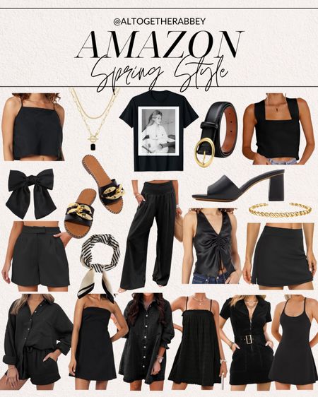 Spring Outfit Inspiration: Black Outfits from Amazon 🖤

Spring outfit, Spring tops, black outfits, vacation outfits, spring break outfits, Amazon finds, Amazon fashion, affordable style, budget fashion finds, spring sandals, black and white style 

#LTKFindsUnder100 #LTKSeasonal #LTKStyleTip