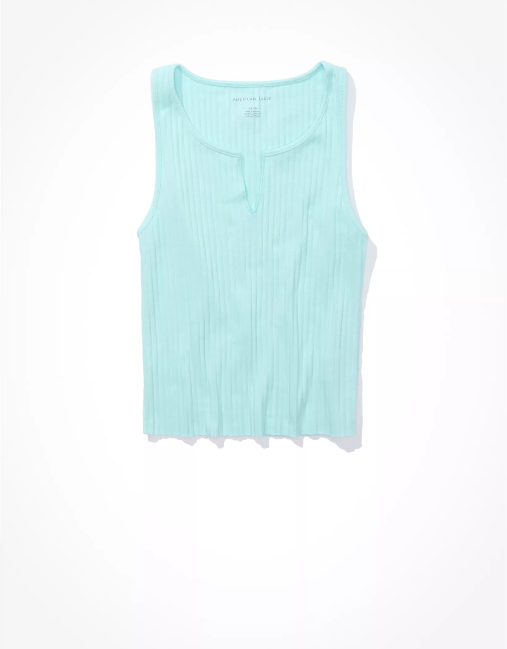 AE Notch Neck Tank Top | American Eagle Outfitters (US & CA)