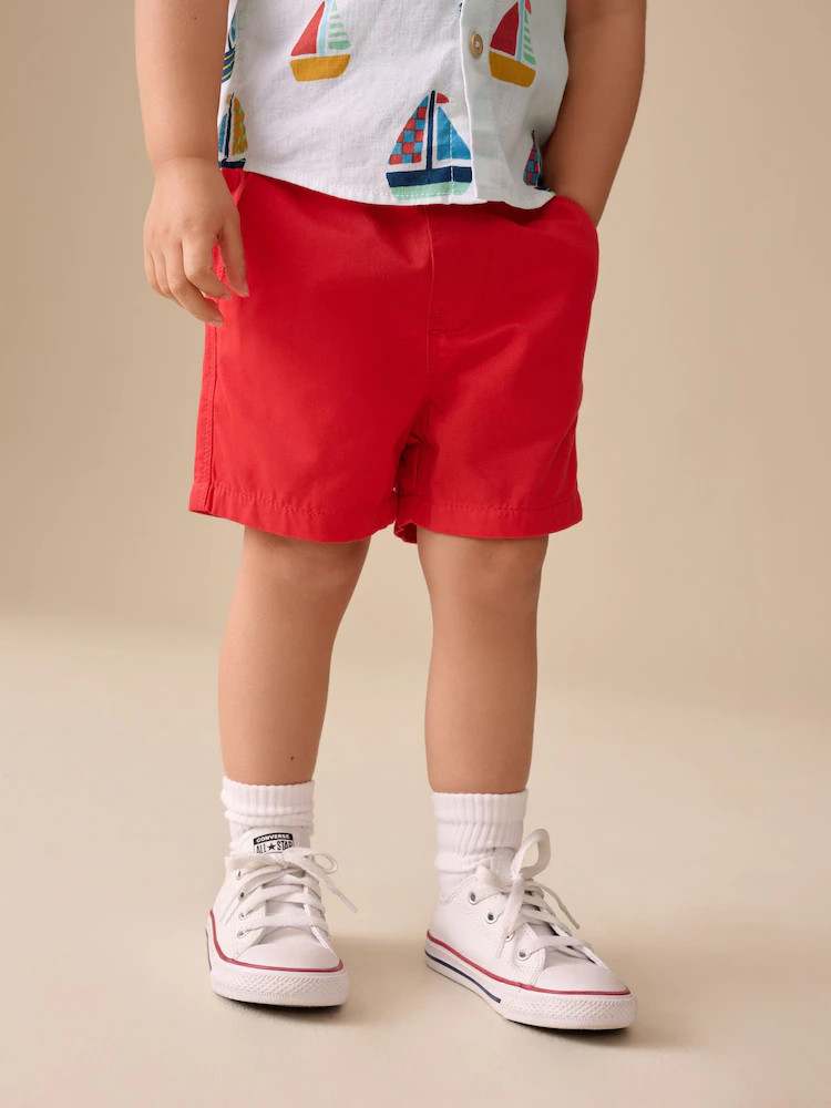 Red Pull On Shorts (3mths-7yrs) | Next US