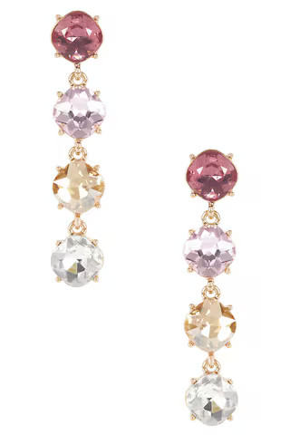 Ettika Four The Money Earrings in Pink. | Revolve Clothing (Global)