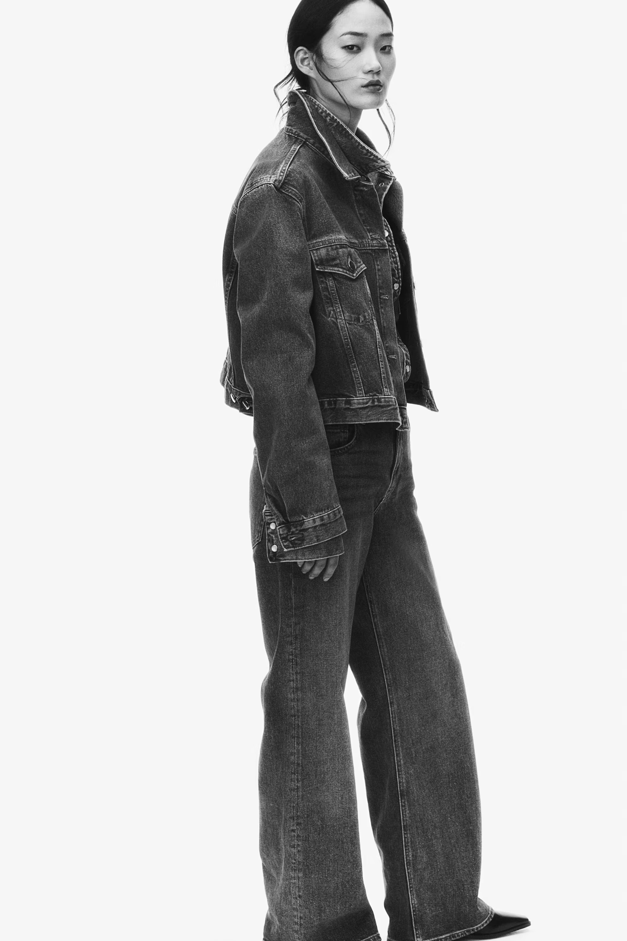 Harper High Rise Wide Leg Jeans | H&M (US + CA)