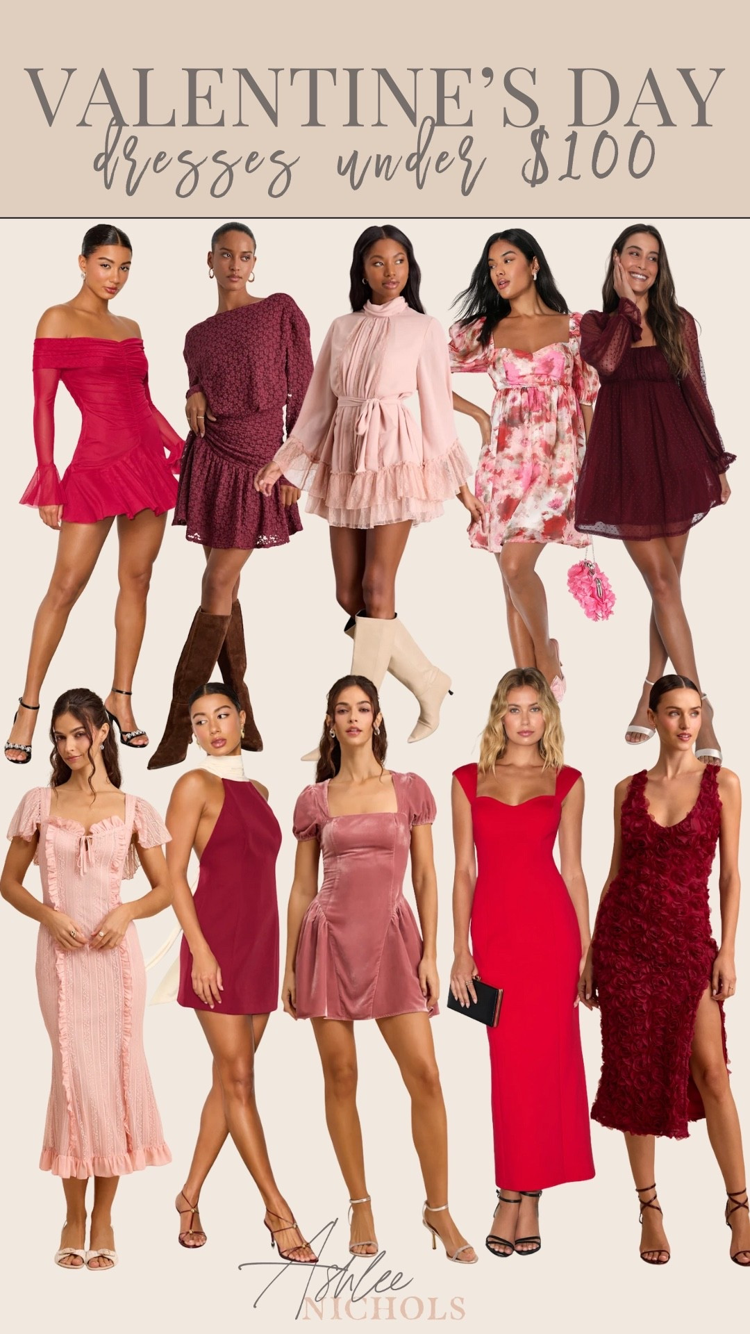 Valentine’s Day dresses under $100!

Seasonal dresses, date night, red dress

#LTKSeasonal #LTKFindsUnder100 #LTKootd