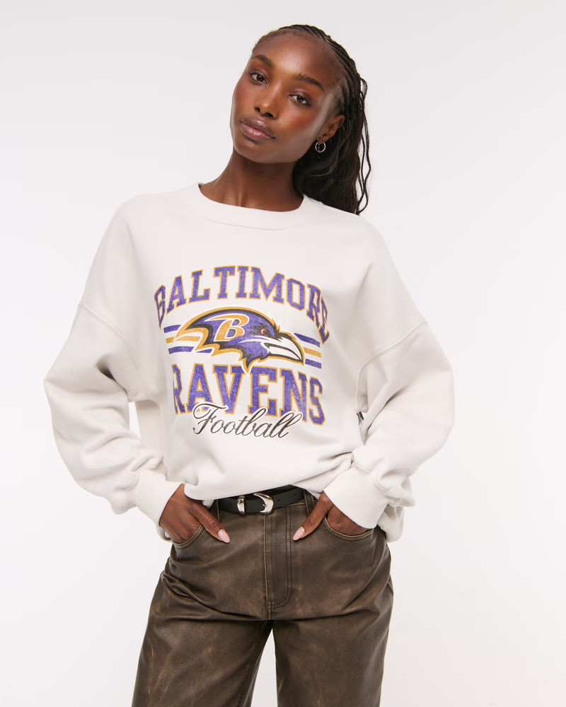 NFL Baltimore Ravens  Sunday Crew | NFL Baltimore Ravens | Abercrombie.com | Abercrombie & Fitch (US)