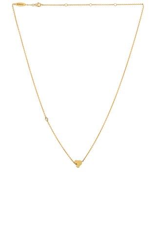 BaubleBar Disney 18K Gold Sterling Asymmetrical Necklace in Gold from Revolve.com | Revolve Clothing (Global)