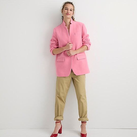 Leighton blazer-jacket in Italian boiled wool | J. Crew US