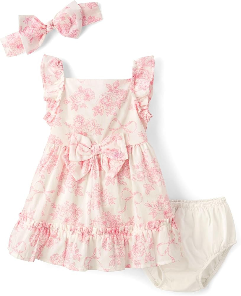 Gymboree baby-girls And Newborn Sleeveless Dressy Special Occasion Dresses With Diaper Cover | Amazon (US)