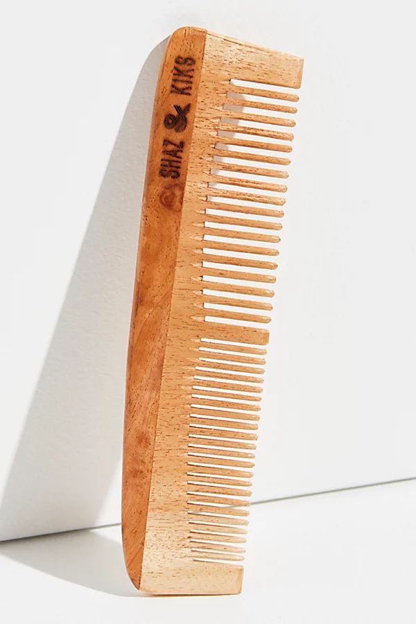 Shaz & Kiks Neem Wood Comb by SHAZ & KIKS at Free People, One, One Size | Free People (Global - UK&FR Excluded)