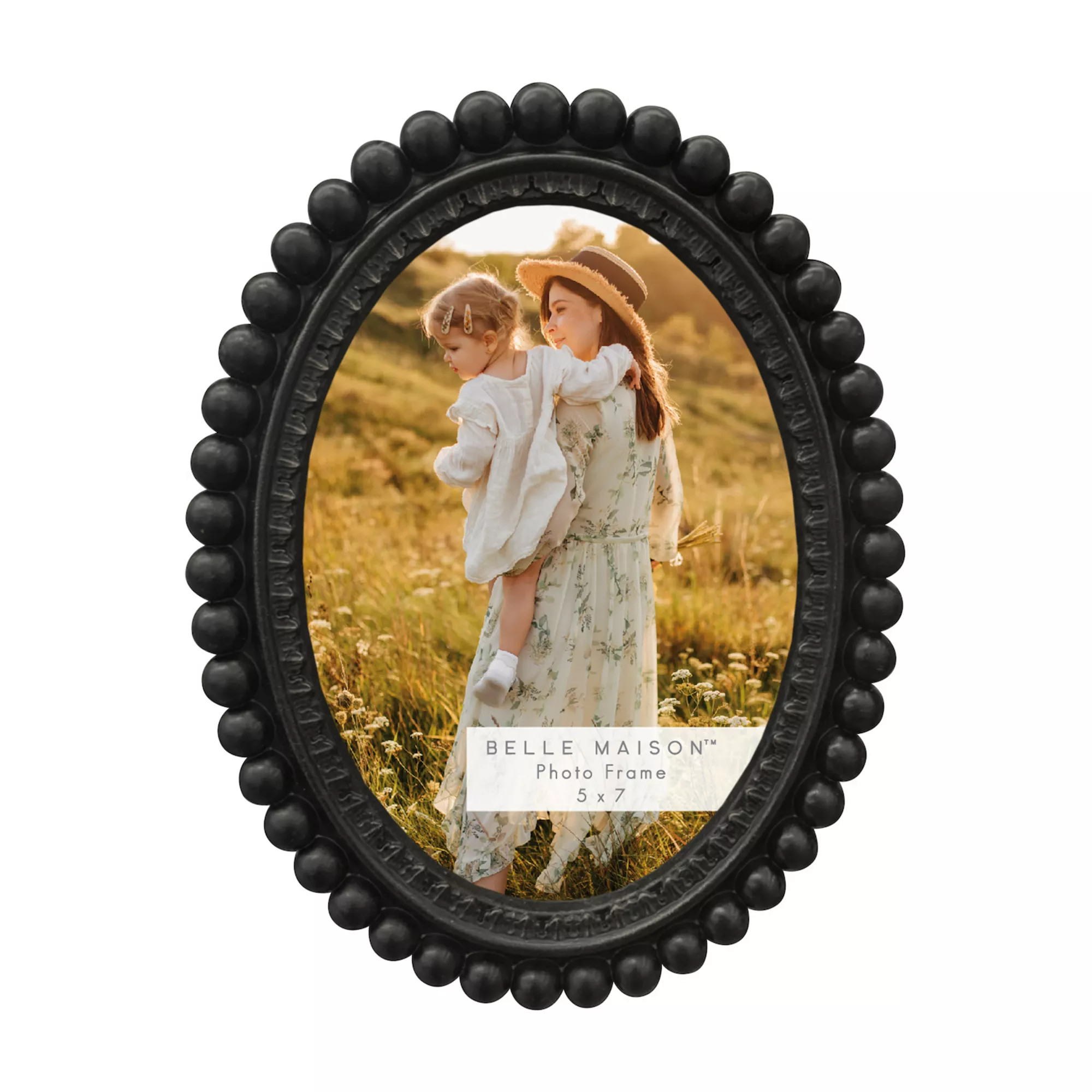 Belle Maison Oval Bead 5" x 7" Photo Frame Table Decor | Kohl's