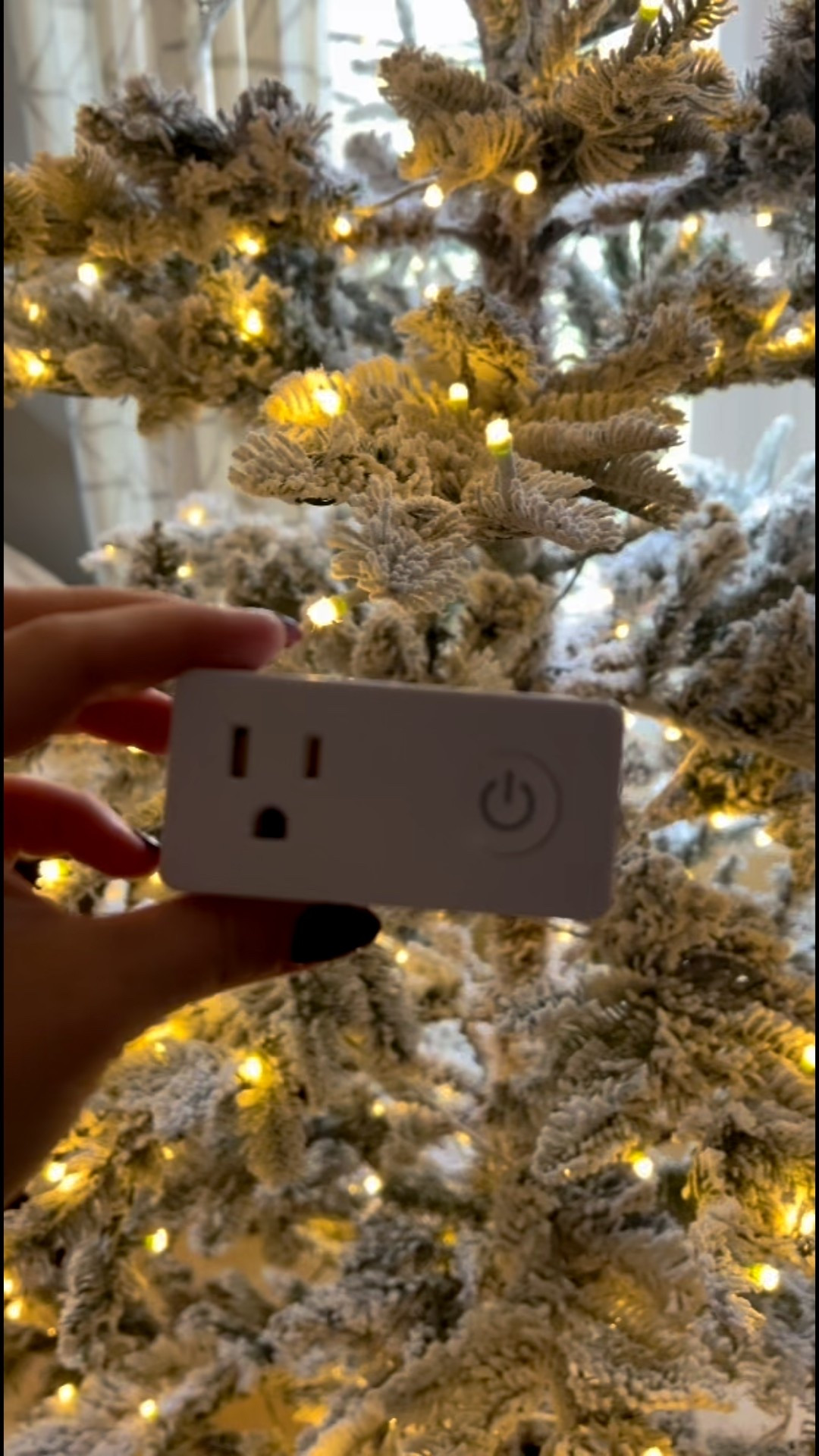If you want to control your Christmas tree lights with just the ease of pressing a button on your phone, then you need these smart plugs!! They are truly a game changer and you can even set them all on a timer too! So easy and convenient! 🙌🏻

#LTKHome #LTKHoliday #LTKSeasonal