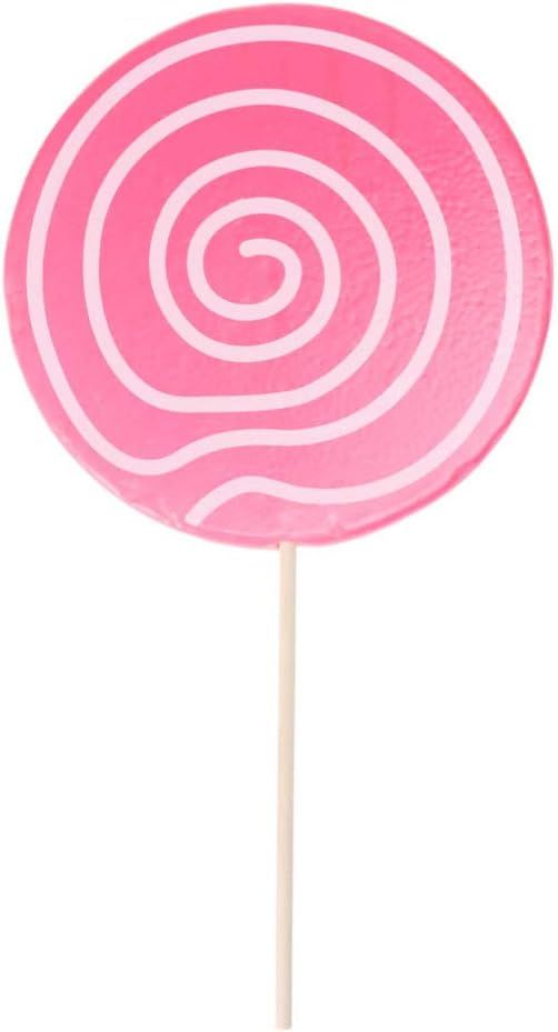 Amosfun Lollipop Prop Large Candy Ornaments Pink Fake Food Festive Photo Props Carnival Cosplay W... | Amazon (US)