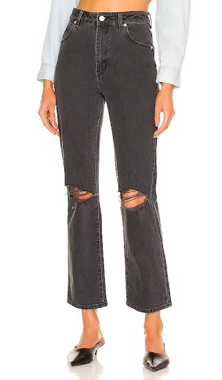 Original Straight Worn Jean in Brad Black | Revolve Clothing (Global)