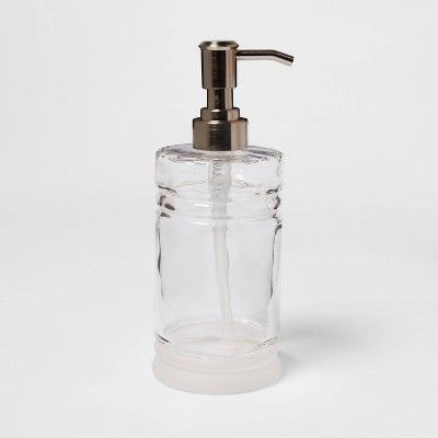 Frosted Soap Pump Clear - Threshold™ | Target