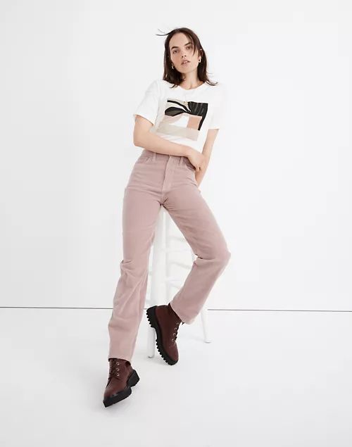 The Perfect Vintage Straight Jean: Corduroy Edition | Madewell