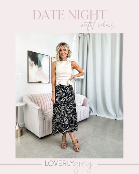 Date night outfit idea! I am wearing an XS in these pieces! The skirt is perfect for fall 👏

Loverly Grey, fall date night

#LTKSeasonal #LTKstyletip