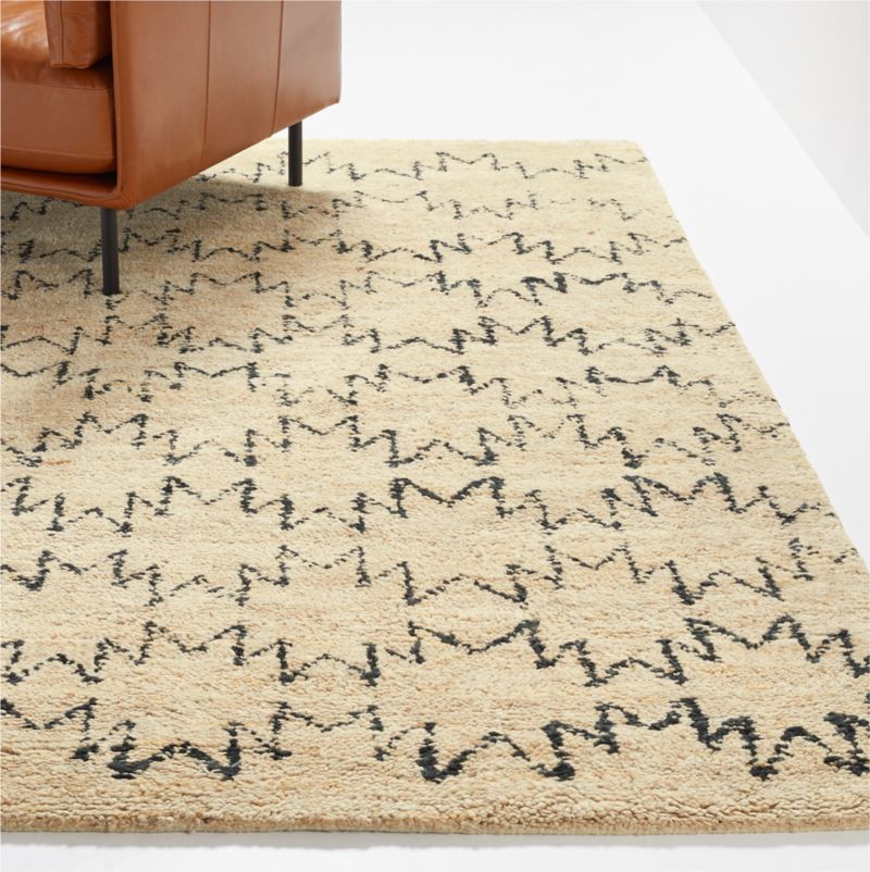 Cotallo Hand-Knotted Rug | Crate & Barrel | Crate & Barrel