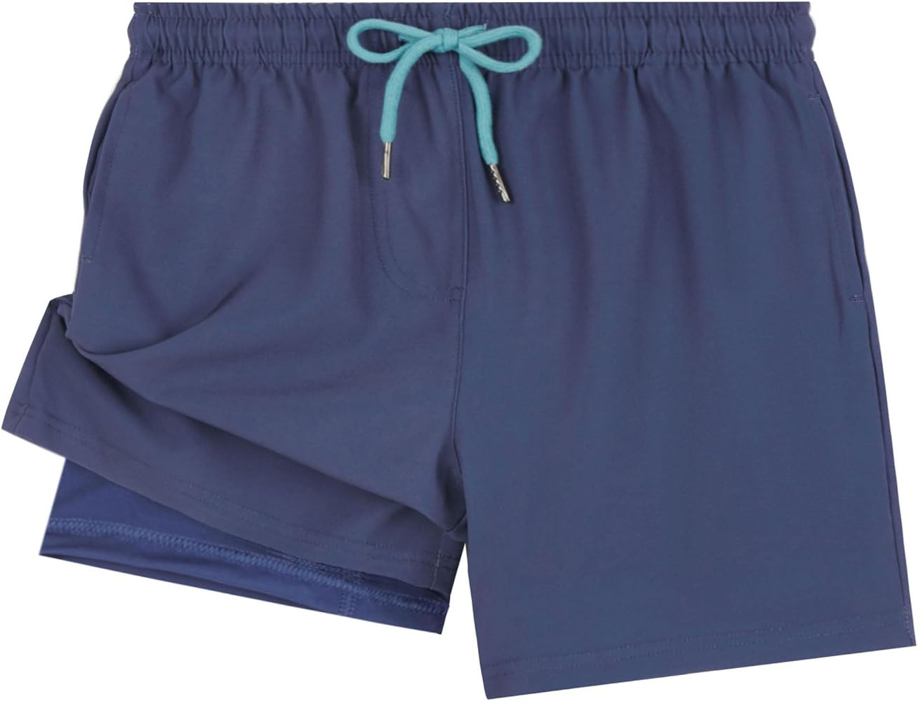 Boys Swim Trunks with Compression Liner Toddler Bathing Suit | Amazon (US)