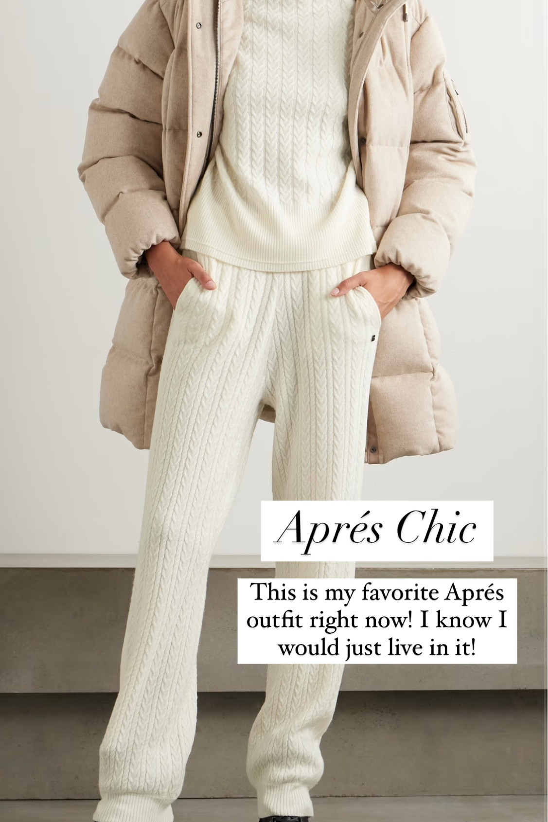 Chicest Aprés ski FIT

#LTKSeasonal #LTKActive #LTKFitness