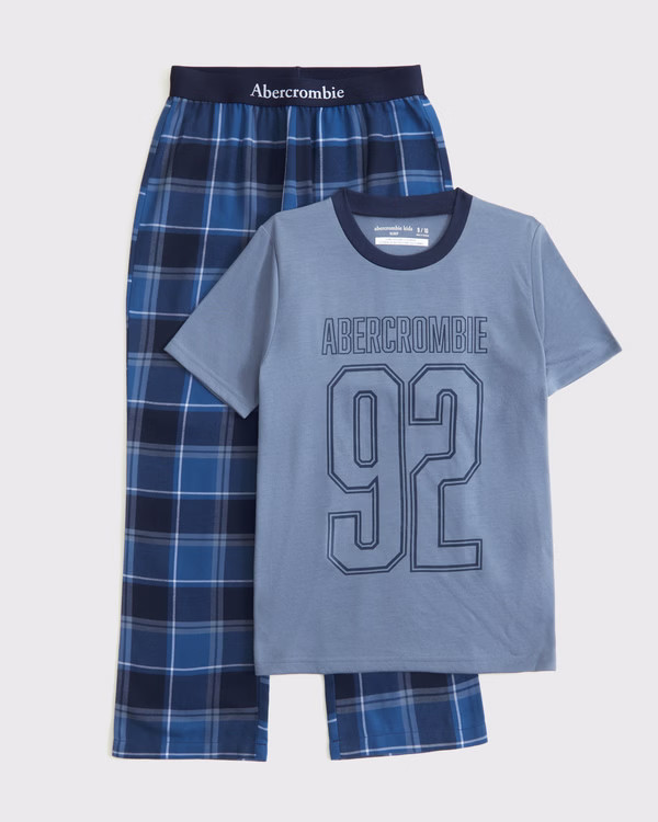 flannel pajama set | Abercrombie & Fitch (US)