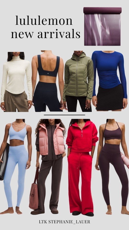 Lululemon new arrivals 

#LTKfitnessgoals #LTKActive #LTKGiftGuide