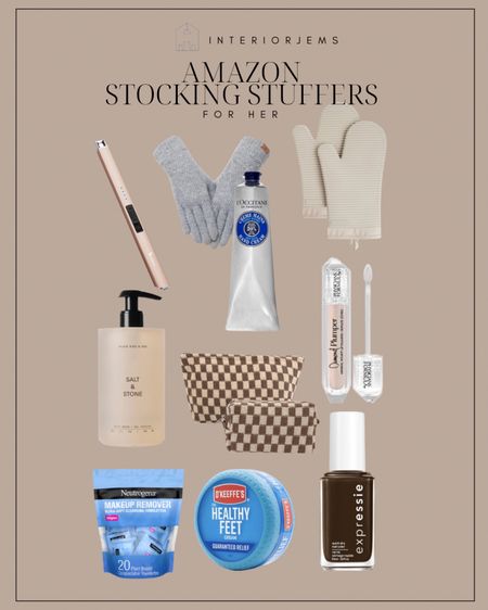 Amazon stocking stuffers for her, hand, lotion, body wash, brown, nail polish, Neutrogena, face wipes, gifts for her, quick shipping, last minute gifts

#LTKstyletip #LTKHoliday #LTKGiftGuide