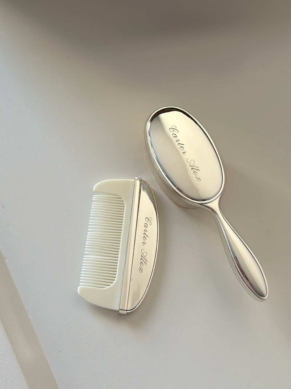 Baby personalized hairbrush and comb 

#LTKfindsunder100 #LTKfindsunder50 #LTKbaby