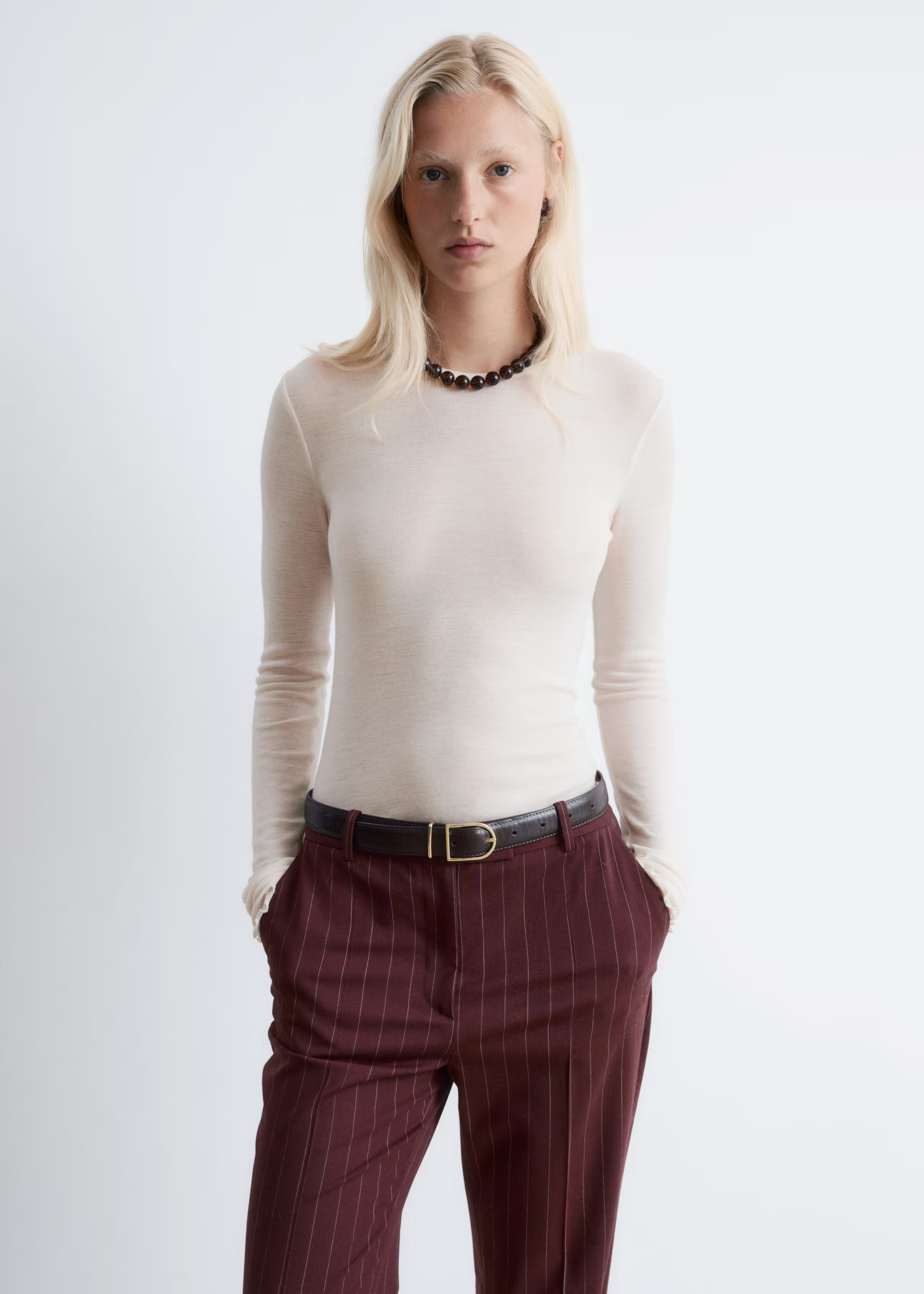 Long-Sleeve Wool Top | & Other Stories UK