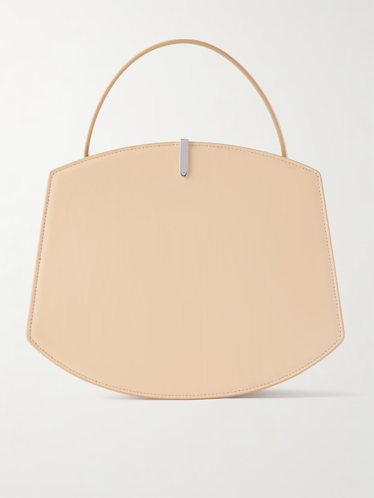 Savette - Florence 25 Leather Tote - Ecru | NET-A-PORTER (US)