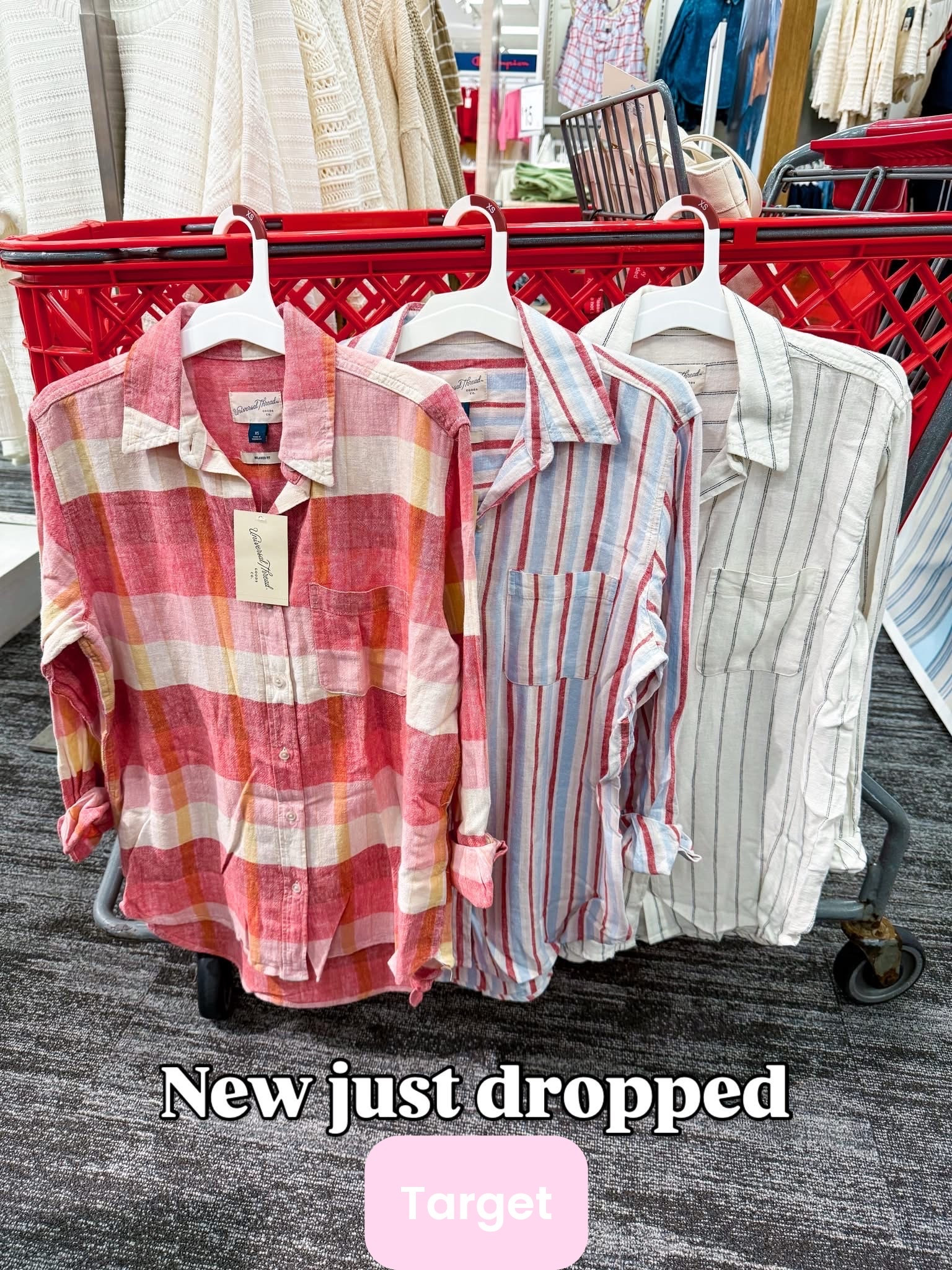 Target new plaid tops!

#LTKootd #LTKgrwm #LTKmomlife
