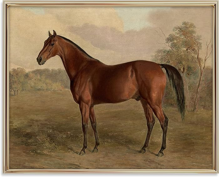 Equestrian Wall Decor - Horse Art Print for Home Decor - Antique Horse Riding Wall Artwork Decora... | Amazon (US)
