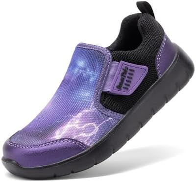 DREAM PAIRS Boys Girls Shoes Kids Slip on Tennis EZ-Ons MightyMovers Running Athletic Barefoot Ze... | Amazon (US)
