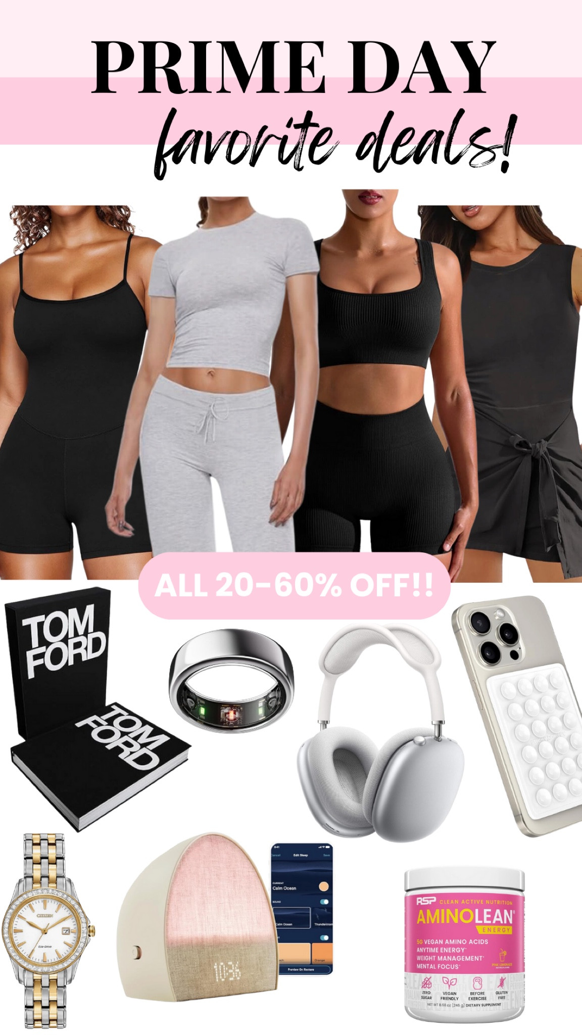 My favorite summer Amazon purchases are all part of the PRIME DAY SALE!!! 🖤

#LTKFitness #LTKSaleAlert