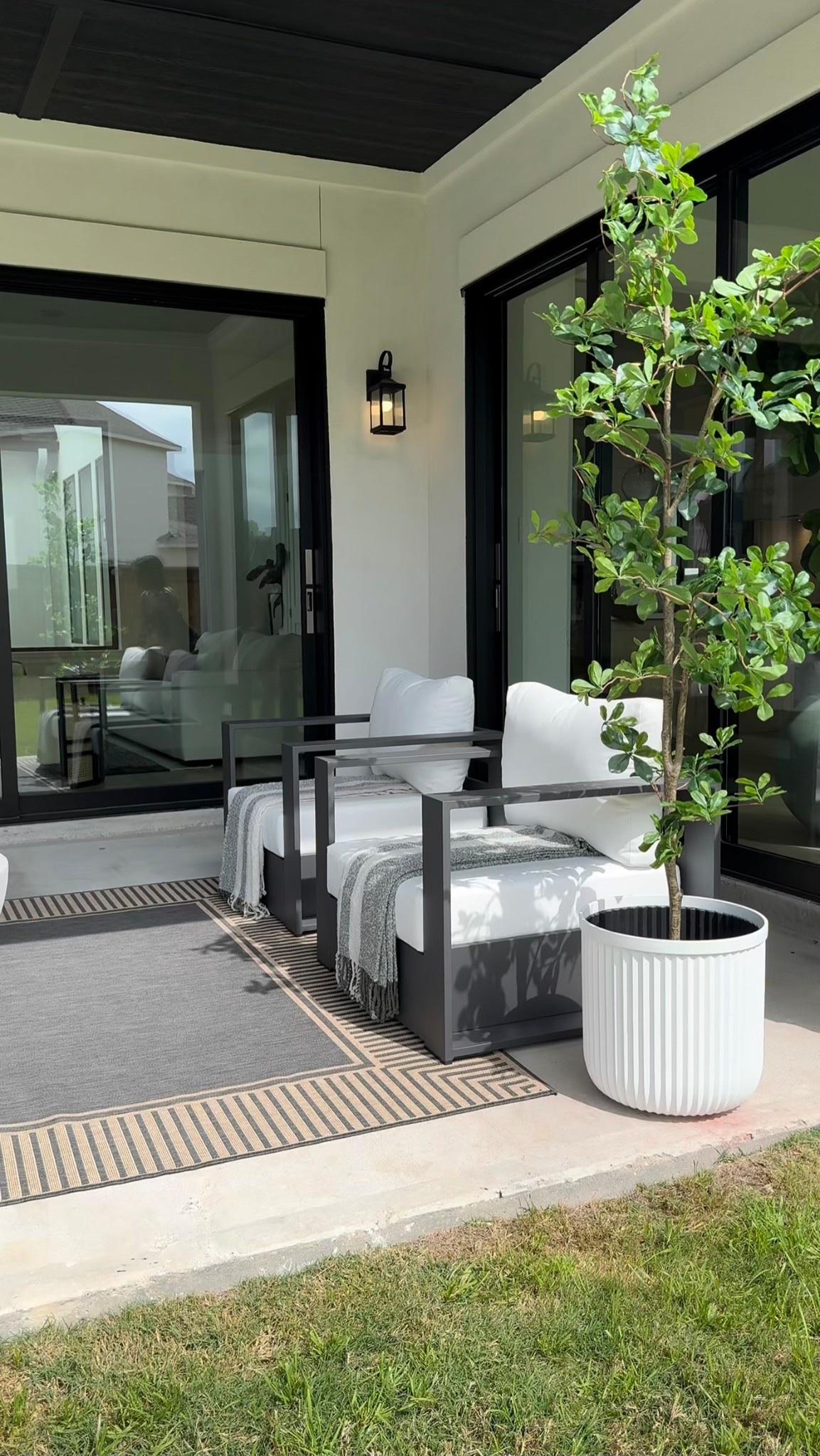 #ad 

Small space… big potential 🤍

I refreshed both my front door and back porch to feel more intentional, and it completely changed how these spaces lived day to day. A cozy seating moment at the entry and a more relaxed setup out back made even these smaller areas feel elevated.

Wayfair had so many pieces that helped bring everything together without sacrificing function. From compact seating to those finishing touches, every inch was used with purpose.

From first impressions at the front door to everyday living on the porch, these spaces came together in a way that feels both practical and elevated.

Shop everything I used through my links 🤍

@Wayfair Wayfair #WayfairPartner 
#Wayfair #whysiyouwherehere #outdoor 

#LTKSaleAlert #LTKSeasonal #LTKHome