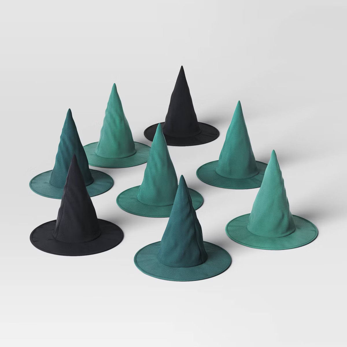 8ct Halloween Decor Kit Colorful Witch Hats - Hyde & EEK! Boutique™ | Target