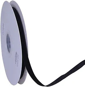 Ribest 3/8" Black Velvet Ribbon by 10 Yards Spool for Chocker Craft Gift Wrapping Decoration | Amazon (US)