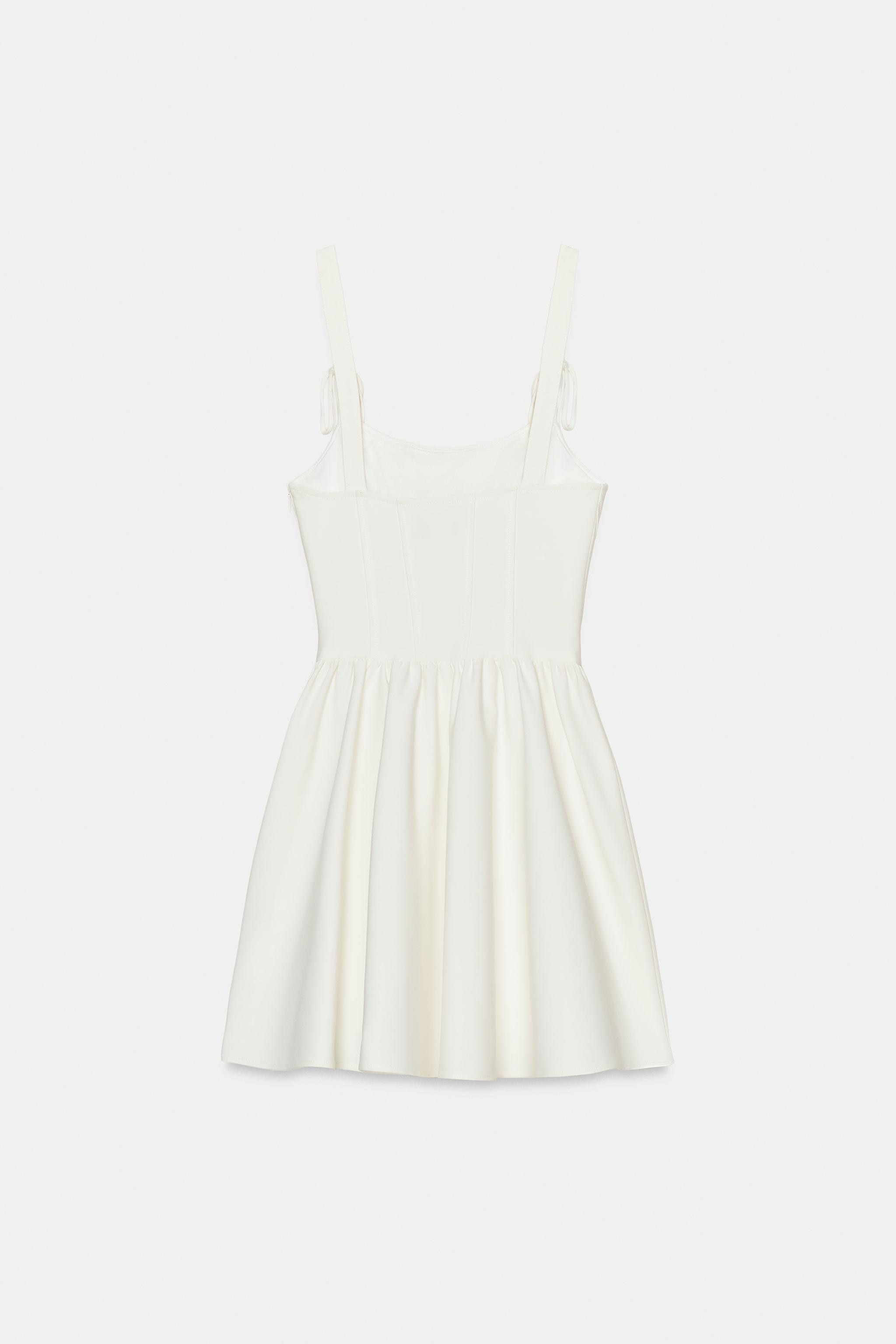 CORSETRY-INSPIRED VOLUME DRESS | Zara UK