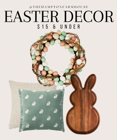 Shop my favorite Easter finds at Walmart! $15 & Under. 

Home decor, throw pillows, Easter decor, wreath, spring decor, bunny decor  

#LTKhome #LTKfindsunder50 #LTKSeasonal