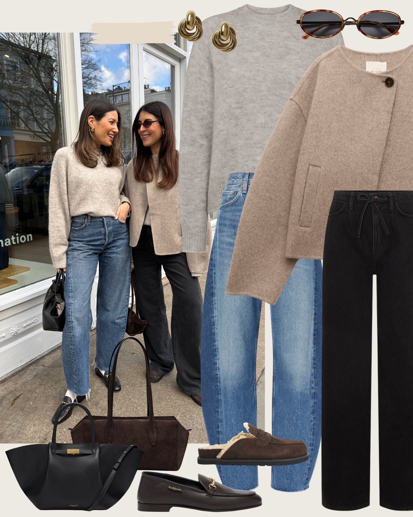 Recent outfits you’ve loved 🫶🏻 autumn outfits | winter outfits | oversized knits | chunky knitwear | white coat | boots | COS | Zara | H&M

#LTKFashionMonth #LTKstyletip #LTKuk