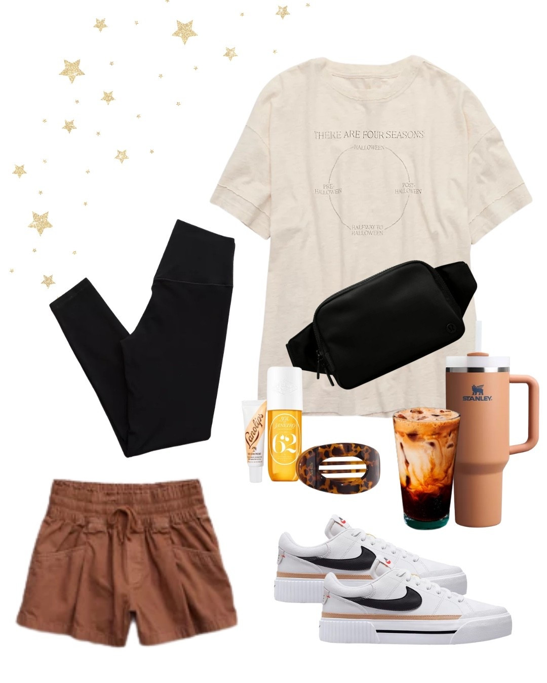 All things cozy, caffeinated, and a little spooky 🎃☕🧡
If loving Halloween year-round is wrong, I don’t want to be right. From iced shaken espressos to comfy sneakers and the perfect tee that gets my fall obsession — it’s officially time to start the pre-Halloween countdown! 🍂✨
Linked my fave must-haves for spooky season vibes, comfy days, and coffee runs in style. #LTKFall #LTKSeasonalStyle #LTKHalloween #coffeelover #fallgirlenergy
#fallfashion 

#LTKSeasonal #LTKMidsize #LTKStyleTip