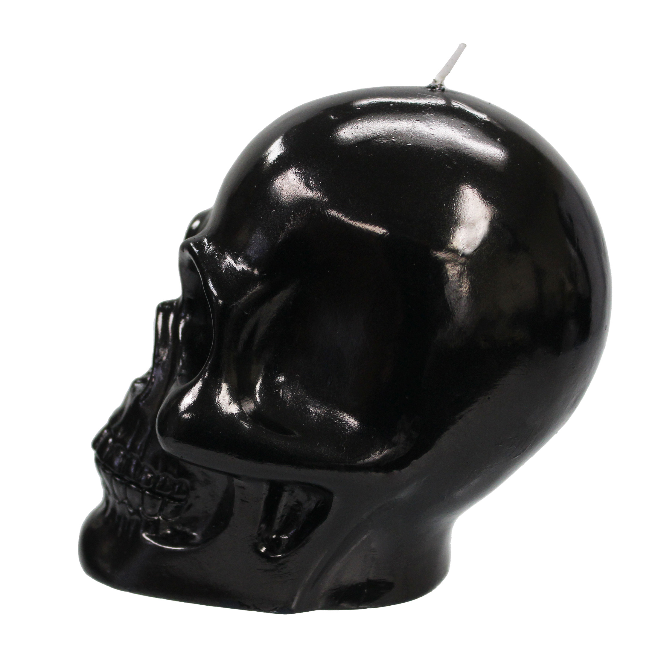 Mainstays Unscented Skull Candle, 4.5 inches, Black | Walmart (US)