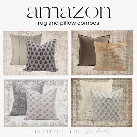 Amazon rug and pillow combos!

Amazon, Amazon home, home decor, seasonal decor, home favorites, Amazon favorites, home inspo, home improvement


#LTKstyletip #LTKSeasonal #LTKhome