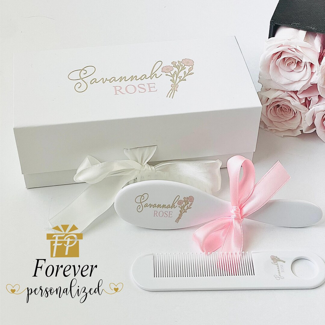 Personalized Baby Gift  Personalized Baby Brush and Comb Set - Etsy | Etsy (US)