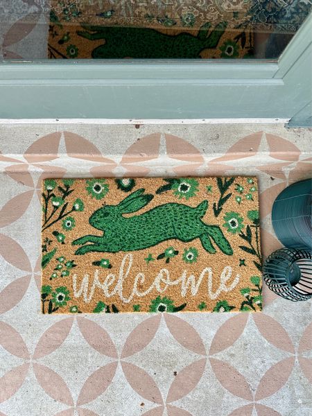The cutest spring doormat for your Easter or spring front porch! 

Doormat | door mat | welcome mat | porch | patio | stoop | bunny decor | coir | Walmart Home | Walmart finds | spring decor | door decor 



#LTKhome #LTKfindsunder50 #LTKSeasonal