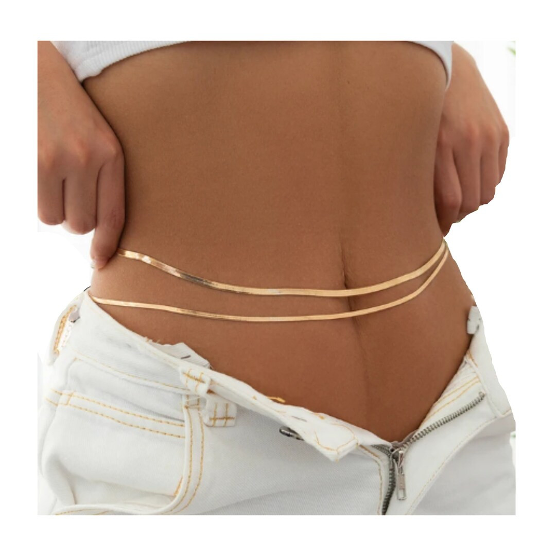 Waist Jewelry, Belly Jewelry, Women Waist Chain, Body Chain, Waist Chain Belly Chain, Waterproof ... | Etsy (US)