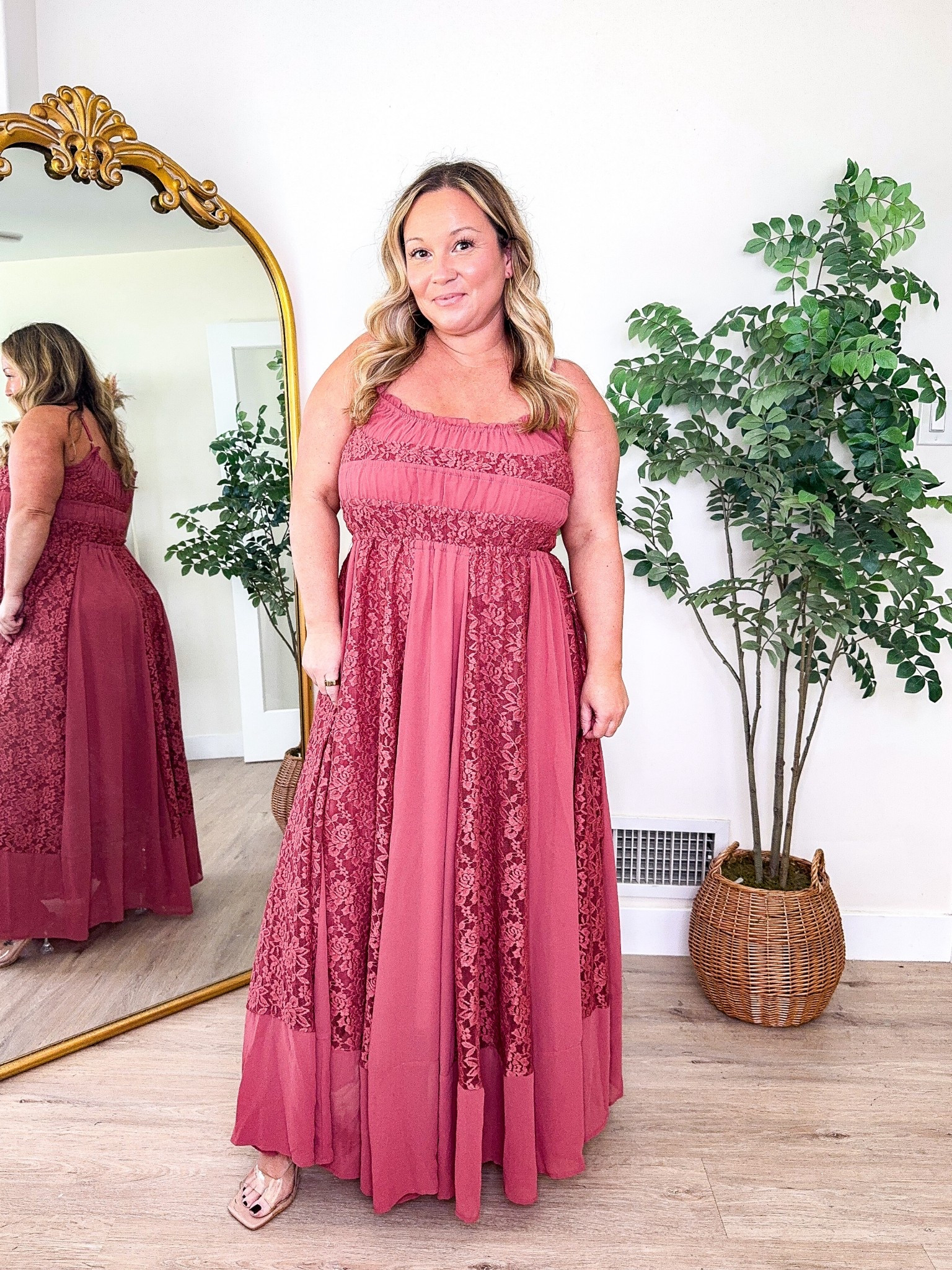 The perfect fall dress! It’s stunning and has beautiful flow and I love the color! It’s perfect if you do fall family photos too! I’m in a size LARGE 

Fall style, fall outfit, fall dress, Amazon finds, Amazon fashion, petite style, fall family photos, midsize style 

#LTKMidsize #LTKPetite #LTKStyleTip