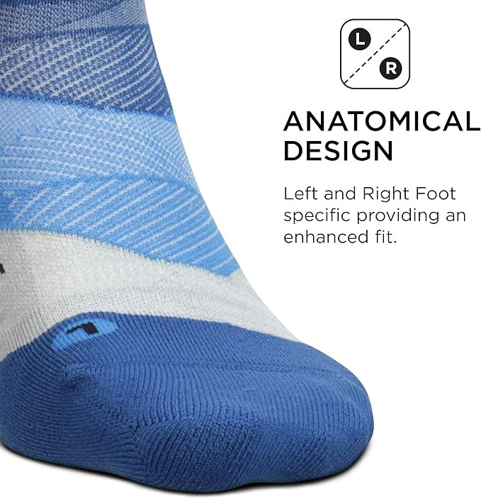 Feetures Elite Light Cushion Quarter - Running Socks for Men & Women - Targeted Compression - Moi... | Amazon (US)