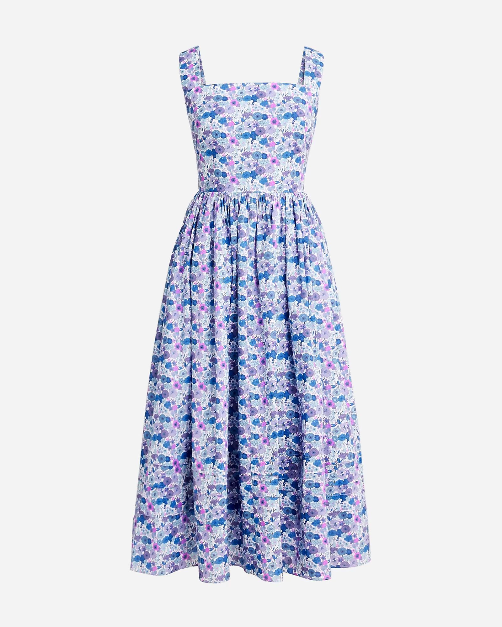 New apron dress in Liberty® Arrow Floral fabric | J.Crew US