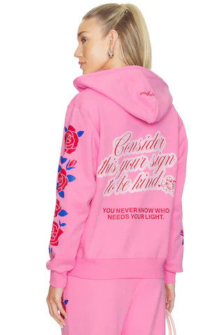 Be Kind Classic Hoodie in Pink | Revolve Clothing (Global)