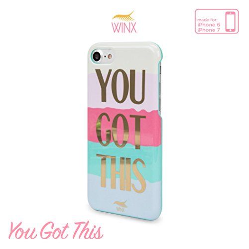 Winx Colorblock You Got This Case for iPhone 6/7 (Mint / Multi) | Amazon (US)